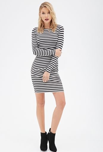 Rochie Striped Bodycon
