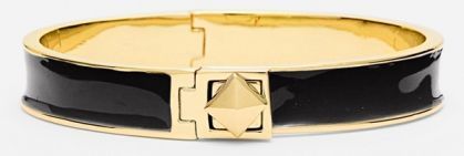 Locked in' mini pyramid bangle