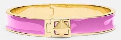 Locked in' mini pyramid bangle