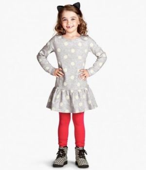 Rochie copii cu mâneci lungi