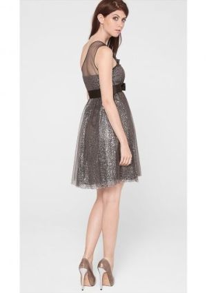 Rochie Tulle cu paiete