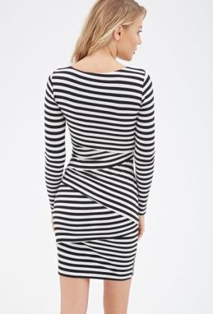 Rochie Striped Bodycon